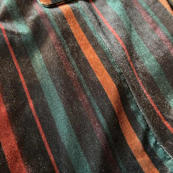 Striped velvet jacket - Picture 12 of 12